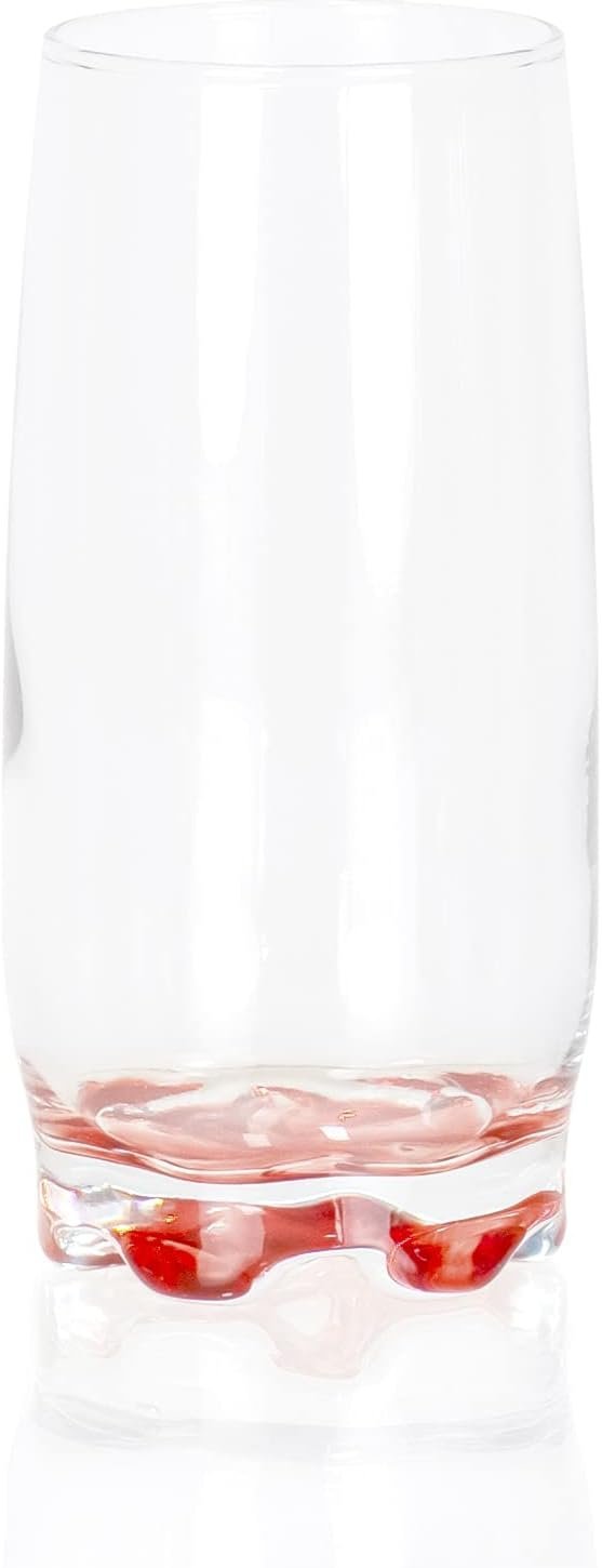 411Lbp9T6NS._AC_SL1500.jpg Vibrant Splash Water, Beverage Highball Glasses, 13.25 Ounce - Set of 6
