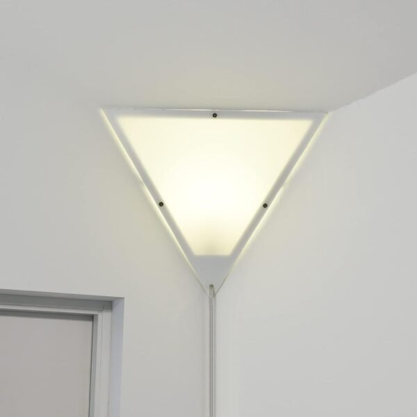 41YFy2dgU2L._AC_SL1500.jpg Corner Ceiling Light 1 Pack,Corner Wall Lights for Living Room Modern Corner Plug in Lights with White Acrylic Shade Corner Lights for Bedroom Kids Room Apartment
