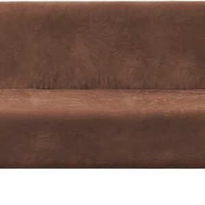 516q5JWC9gL._AC_SL1500.jpg H.VERSAILTEX Real Velvet Futon Cover Armless Sofa Covers Sofa Bed Covers Stretch Futon Couch Cover Sofa Slipcover Furniture Protector Thick Soft Cozy Velvet Fabric Form Fitted Stay In Place, Sea Grass