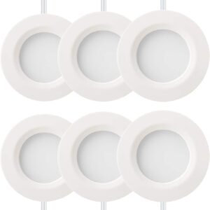 51E9wOjfzEL._AC_SL1500.jpg 2.75" Wide 3000K Dimmable LED Puck Lights Kit, Plug-in Installation with recessed or Surface Mounted, Bronze Finished, Set of 3, IN-0102-3-BZ