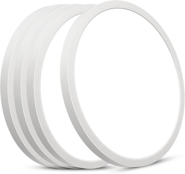 51SRWyCVWWL._AC_SL1500.jpg LED Flush Mount Ceiling Light Fixture, 5000K Daylight White, 2400LM, 12 Inch 24W White Round Flat Ceiling Lights, 240W Equiv. Non-Dimmable