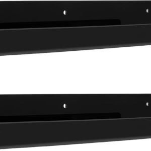 51gffh7hUTL._AC_SL1500.jpg 4 Pack Acrylic Shelves for Wall Storage, 15" Floating Bookshelves for Kids, Display Shelf Organizer for Bathroom, Bedroom, Living Room, Kitchen, Room Decor, Clear