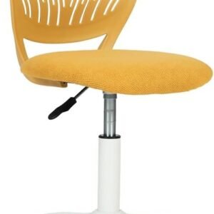 51zoRb-VzAL._AC_SL1200.jpg Teens Girls Task Chair 360 Swivel, Low Mid PP Mesh Back Fabric Seat, Height Adjustable, Rolling Castor, W15.7inces x D15.2inces x H29.5-34.2inches (Rose)