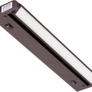 61-H6y6HpXL._AC_SL1500.jpg Inlight 16-inch Swivel LED Under Cabinet Lighting, 2 Color Levels, 2700K/4000K, Dimmable with Wall Dimmers, Plugged-in Only, Bronze Finished, IN-0109-4-BZ