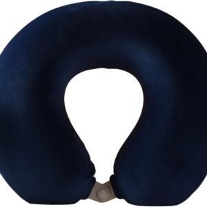 U-Shaped Neck Pillow Dual-Color Memory Foam Support Neck and Head, Suitable for Airplane, Trains, Self-Driving Cars, Pink