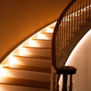 9.8ft Under Cabinet Lighting Motion Sensor Activated Led Strip Closet Lights Battery Powered Basement Trunk Counter Bed Stair Light Auto On Off for Bedroom Kitchen Indoor Nature White 4000K