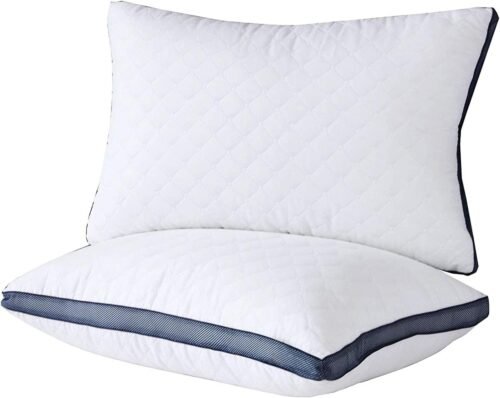 61KkZUWJs8L._AC_SL1500.jpg Pillows for Sleeping (2-Pack), Luxury Hotel Pillows Queen Size Set of 2,Bed Pillows for Side and Back Sleeper (Queen)