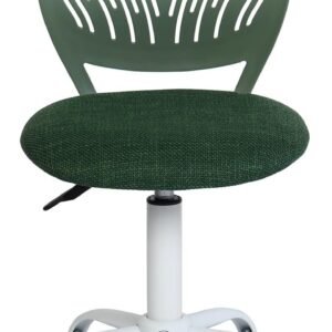 61Qn9xnG7zL._AC_SL1500.jpg Teens Girls Task Chair 360 Swivel, Low Mid PP Mesh Back Fabric Seat, Height Adjustable, Rolling Castor, W15.7inces x D15.2inces x H29.5-34.2inches (Rose)