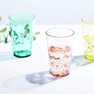 61TtlGiu6FL._AC_SL1500.jpg 19oz Unbreakable Premium Drinking Glasses Set of 6 - Super Grade Acrylic Plastic - Perfect for Gifts - Dishwasher Safe - Stackable - Drinkware Cups Reusable Water Tumbler