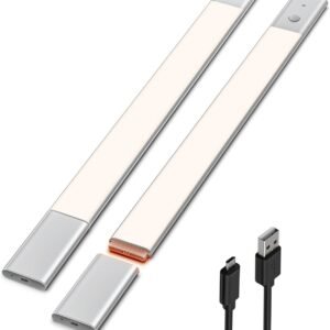 61n2atQkqPL._AC_SL1500.jpg Motion Sensor Cabinet Light,48LED Detachable Battery Powered Operated Dimmable Closet Lights, Rechargeable Wireless Under Counter Lighting,Night Light for Stairway,Kitchen,Wardrobe,Cupboard