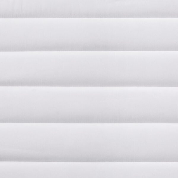 Madison Park Essentials Frisco Waterproof Sofa Bed Mattress Pad, Microfiber Channel Quilted Top - Secure Fit Anchor Band, Machine Washable Protection Cover, Queen 60x72", White