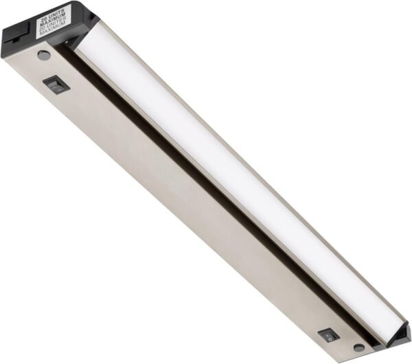 61qYi2AKv9L._AC_SL1500.jpg Inlight 16-inch Swivel LED Under Cabinet Lighting, 2 Color Levels, 2700K/4000K, Dimmable with Wall Dimmers, Plugged-in Only, Bronze Finished, IN-0109-4-BZ