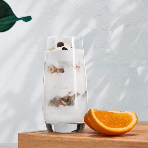 61rlJtU6oZL._AC_SL1500.jpg Drinking Glasses Set of 8-4 Tall Glass Cups 18 oz & 4 Short Stemless Wine Glasses 13 oz, Highball Glasses, Glassware Sets for Cocktail, Beer, Wine, Whiskey, Water & Juice Drinkware