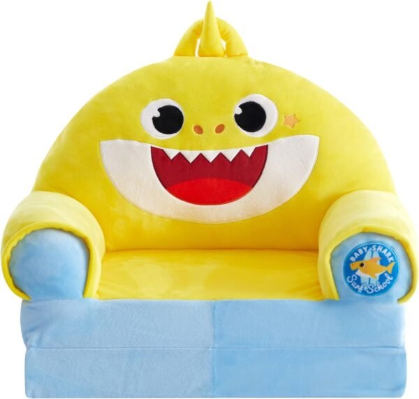 7191GoGsxhL._AC_SL1500.jpg Baby Shark 2 in 1 Plush Flip Out Sofa Chair