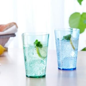 71IkhBXcDmL._AC_SL1500.jpg 19oz Unbreakable Premium Drinking Glasses Set of 6 - Super Grade Acrylic Plastic - Perfect for Gifts - Dishwasher Safe - Stackable - Drinkware Cups Reusable Water Tumbler