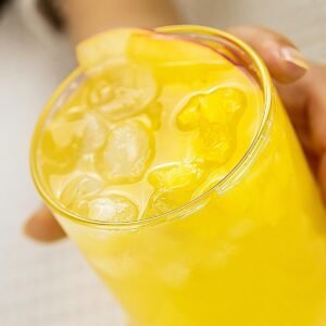 Drinking Glasses 19 oz, Thin Highball Glasses Set of 6,Clear Tall Glass Cups For Water, Juice, Beer, Drinks, and Cocktails and Mixed Drinks