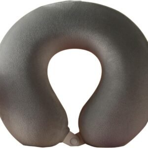 U-Shaped Neck Pillow Dual-Color Memory Foam Support Neck and Head, Suitable for Airplane, Trains, Self-Driving Cars, Pink