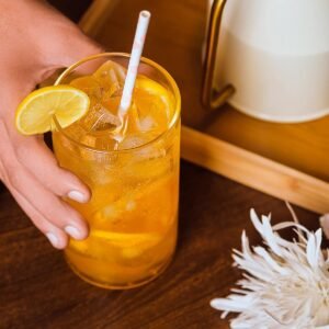 Drinking Glasses 19 oz, Thin Highball Glasses Set of 6,Clear Tall Glass Cups For Water, Juice, Beer, Drinks, and Cocktails and Mixed Drinks