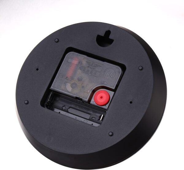 12 Inch Metal Wall Clock with Circular Saw Blade Dial, Handsaw and Hammer Pointer,Great Decor for Garage,Workshop and Man Cave