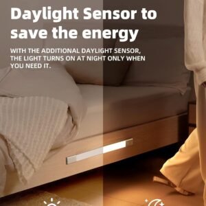 71o8brawLLL._AC_SL1500.jpg Motion Sensor Cabinet Light,48LED Detachable Battery Powered Operated Dimmable Closet Lights, Rechargeable Wireless Under Counter Lighting,Night Light for Stairway,Kitchen,Wardrobe,Cupboard