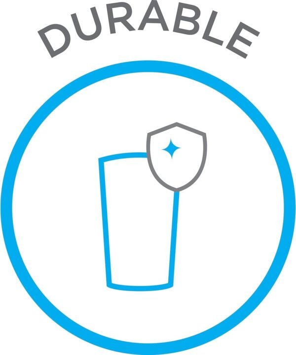 Classic Smoke Tumbler Glasses, 18-ounce, Set of 12