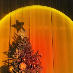 Sunset Lamp Projector, 180 Degree Rotation Sunset Projection Light Led Night Light Floor Lamp with USB Port,Sunset Lamps for Photography Party Bedroom Decor,Christmas Gifts for Women