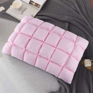 Soft Pillows Queen Size for Sleeping, Support Bed Pillows, Fluffy Down Alternative Pillow, Luxury Hotel Gel Pillows for Side Sleeping (White)