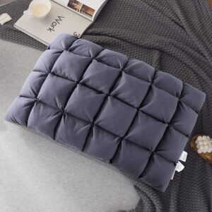Soft Pillows Queen Size for Sleeping, Support Bed Pillows, Fluffy Down Alternative Pillow, Luxury Hotel Gel Pillows for Side Sleeping (White)