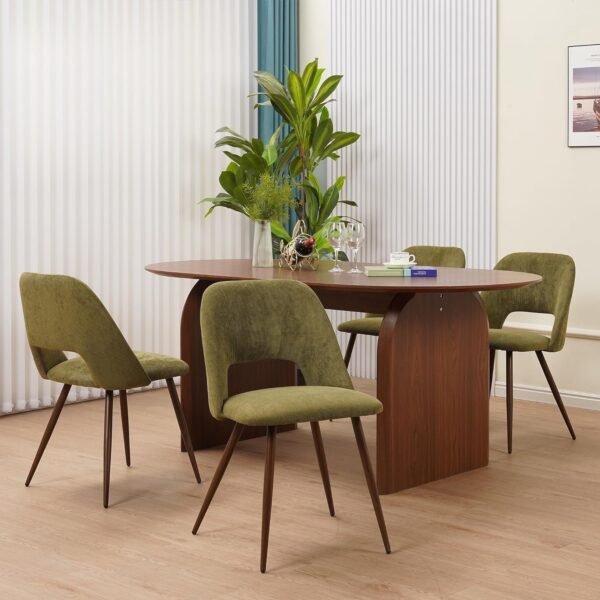 81j_SayppTL._AC_SL1500.jpg Dining Chairs Set of 4,Modern Upholstered Dining Room Chairs, Kitchen Chairs with Metal Legs, Comfortable Kitchen Chairs for Dining Room Kitchen Bedroom Cafe Bistro Restaurant,Grey