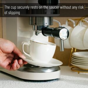 White Tea Cups and Saucers, 8oz, Tea Cups Set of 12, Porcelain Tea Cups, White Cup & Saucer Sets, White Tea Cup Set of 12, Tea Cup Sets, Bulk Tea Cups and Saucers Set of 12, Tea Cups and Sets