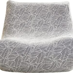 Single Seated Foam Sofa Covers, One Piece 3D High Density Couch Covers, Removable and Machine Washable Covers, Universally Matched with All Floor Sofas On The Market (Seersucker Milky White)