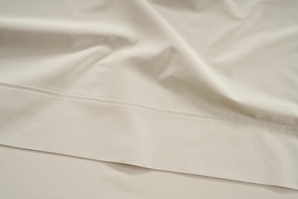 Queen Sheet Set, 4 Pc Queen Size Sheets Set, 450 Thread Count 100% Cotton Sheets, Cooling Sheets Queen Size, Soft and Breathable Bed Sheets Queen, Deep Pocket Queen Sheets - Ivory