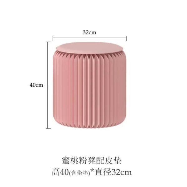 Chic-Pink-Folding-Vanity-Chair-Compact-and-Comfortable-Small-Round-Stool-Portable-Modern-Minimalist-Furniture_b96b6d23-3a58-4fdb-b3e7-a5d13797b117.jpg Chic Pink Folding Vanity Chair Compact and Comfortable Small Round Stool Portable Modern Minimalist Furniture